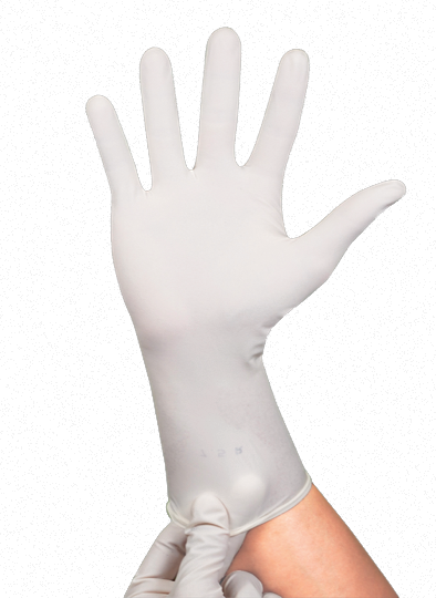 50 paires gants Finessis Zero stériles à usage unique CE en Flexylon pour chirurgie - GFXNPSTRBC-IM04/ML_0
