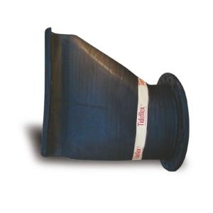 Clapet de nez anti-refoulement en élastomère à bride - Tideflex 35-1 - Réf. : 35-1_0
