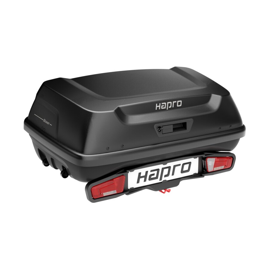 Coffre d'attelage HAPRO Boxer 340L noir_0