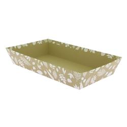 Creapak herbier corbeille rect mm 33x20x6  carton de 30 - beige en carton COC-4641033_0
