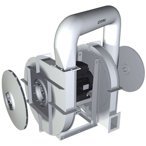 Gbk - ventilateur centrifuge industriel - cimme - dimensions 630/1120_0