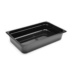 Hendi Récipient Gastronorm 1/1, 530x325x100 mm, noir - noir matière synthétique 862223_0