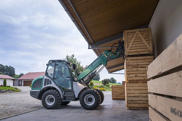 Chargeuse sur pneus télescopique - Kl30.8t Kramer - Moteur Deutz 75 CV_0