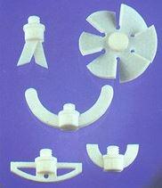 Mobiles d'agitateur AS131001 - Pales éclipsables en PTFE, envergure 70 mm, pour ballon col SVL30 ou rodage 29/32_0