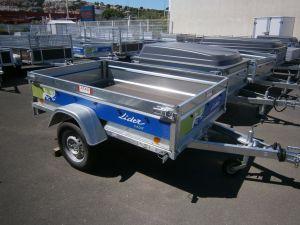 Remorque utilitaire CADIX 205x132x39 cm - 1 essieu - 500 kg PTC - caisse basculante_0