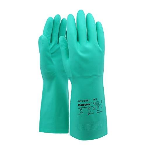 RUBBEREX SUPER NITRILE 15 GANTS DE TRAVAIL AVEC PROTECTION CHIMIQUE VE_0