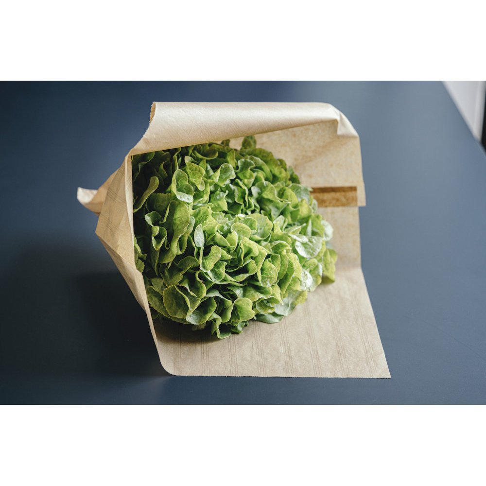 500 sacs kraft à salade - ouverture latérale - 35 x 36 cm - kraft brun 40 g/m² - biodégradables_0