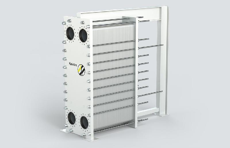 Échangeur de chaleur à plaques et joints - série NP - plaque NP250L avec design OptiWave, PosLoc et EcoLoc_0