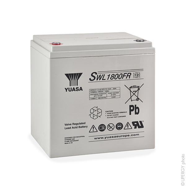 Batterie onduleur (UPS) Yuasa SWL1800FR - 12V 57.6Ah - M6-F - décharge rapide et haute fiabilité_0