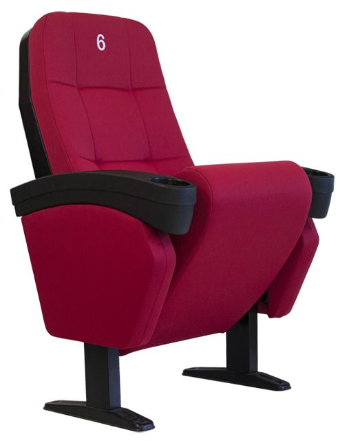Fauteuil de cinéma avec structure en acier, accoudoirs en polyuréthane - Ezcaray_0