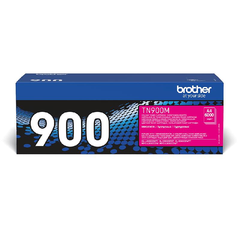Brother TN-900M - Cartouche de toner originale – Magenta_0