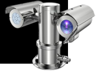 Caméra PTZ antidéflagrante MOB CABZ610-A - Zones ATEX, acier inoxydable, infrarouge 200m, IP68_0