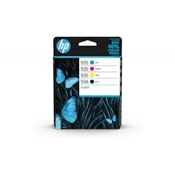 Cartouche D Encre Hp Pack 934 Noir + 935 3 Couleurs - 0195122352264_0