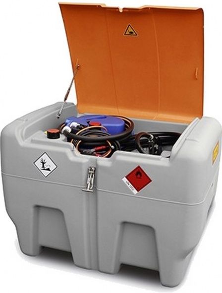 Cuve AdBlue - Francoself - 440L avec réservoir additionnel 50L et pompe Centri SP30 12V_0