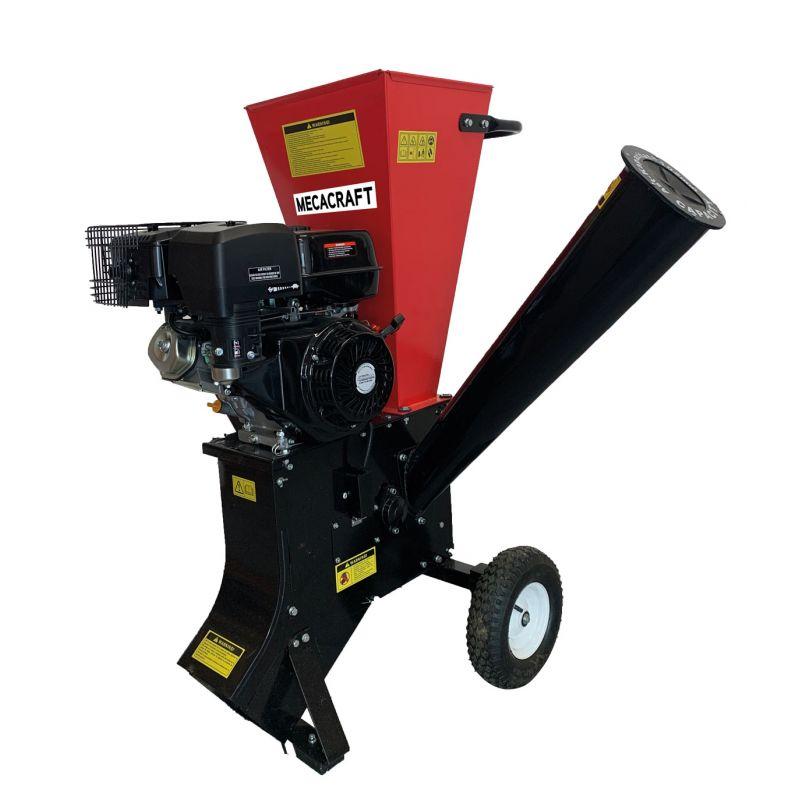 Broyeur de branches thermique - Mecacraft GBD 15 - moteur 15 CV, rotor 2 couteaux et 20 fléaux_0