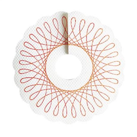 DESSOUS DE VERRE DRIP MATS ANTI GOUTTES 9 CM PAPIER BLANC VENDU PAR 5000)