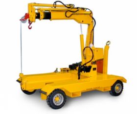 Mini-grue DG 6150 / DG 6151 - 980 kg - Rotation maxi avec charge +/- 30° - Hauteur maxi sous crochet 5,5 m_0