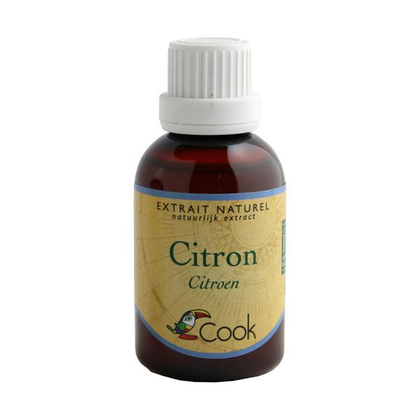 COOK EXTRAITS NATURELS CITRON BIO 50 ML EXTRAITS NATURELS ET ARÔMES