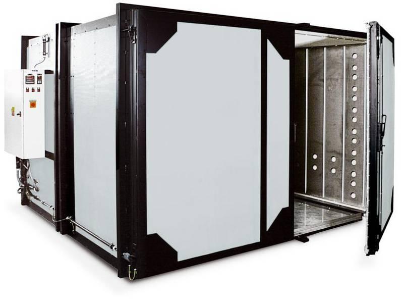 Fours chambre à convection forcée - jusqu'à 450 °C - chauffage électrique ou gaz - circulation d'air horizontale ou verticale_0