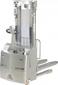 Gerbeur électrique inox EL 13AC - Samag - Capacité 1300 kg - Levée 1700 mm à 4500 mm_0