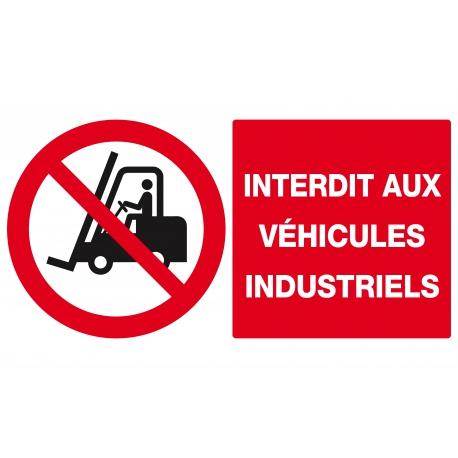 Interdit aux vehicules industriels 330x200mm TALIAPLAST | 621228_0