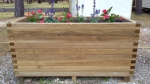 Jardinière en bois 1.80m x 0.80m x H 0.80m - Pin des Landes traité classe 4_0