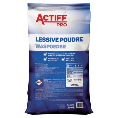 Lessive en poudre économique Actiff Pro 143 lavages_0