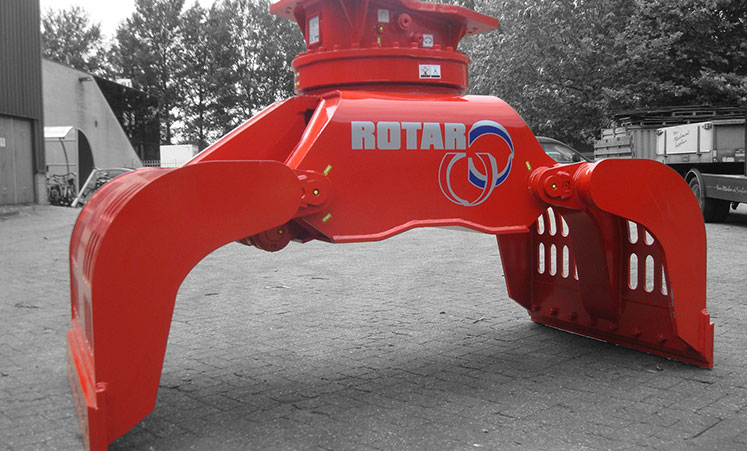 Pince de démolition et de tri Rotar RG 22-N - robuste et fiable avec tête rotative et coques en acier HARDOX_0