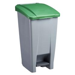 Rossignol - Poubelle mobile à pédale 60L MOBILY GREEN - vert - vert plastique 59232_0