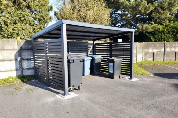 Préau en aluminium NEO - robuste, adaptable et sur-mesure pour collectivités et secteur tertiaire_0
