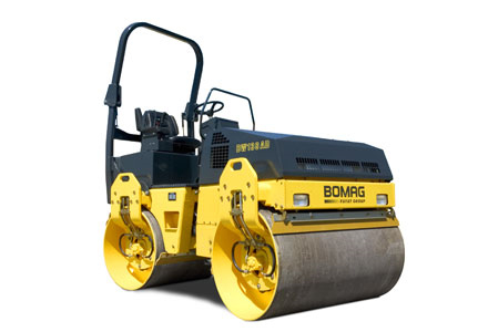 Rouleau compacteur double billes autoporté - gamme lourde 135 - direction hydrostatique et moteur diesel 46.2 cv_0