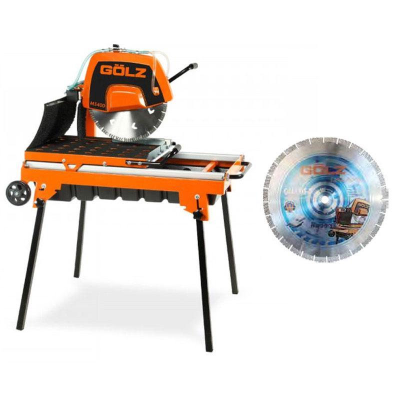 Scie sur table MS400 + 1 disque Galaxis-S Ø 400 mm - GOLZ - 02894001000+GXS401F_0