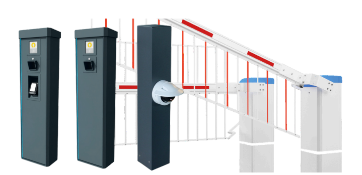 Système de gestion de parkings - Paiement des entrées et sorties par CB et badges - REF: MOB711 PARKING FASTFLOW_0