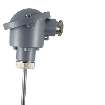 Thermocouple J lisse avec tête type B - Ø6mm - L200mm - Plage -50 à +450°C_0