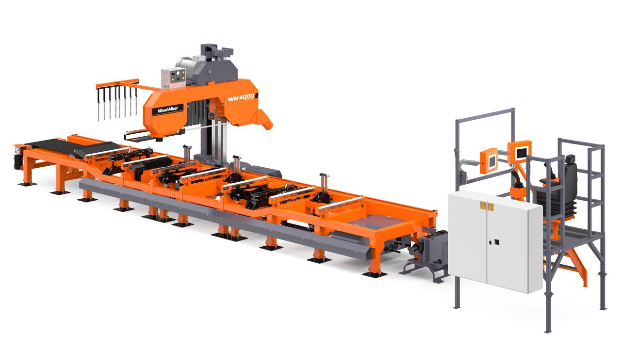 Wm4000 - scie industrielle - wood mizer - à trait de scie fin_0