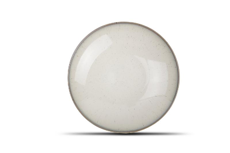 ASSIETTE À PÂTES ROND VERT GRÈS Ø 22 CM ADARE