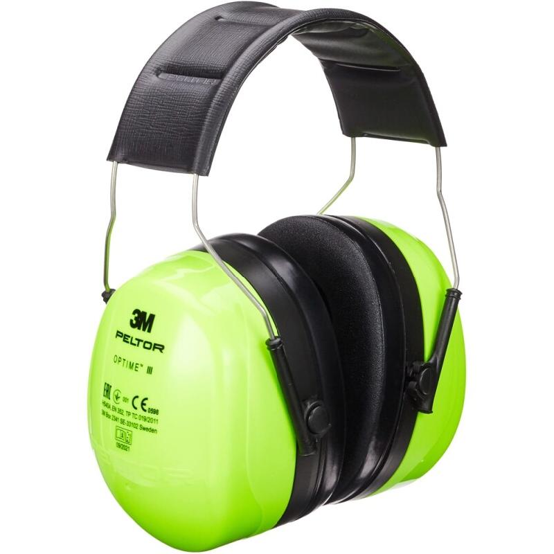 3M Peltor Optime III casque anti bruit H540AV, vert - 4046719361144_0