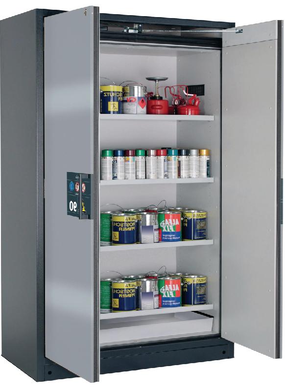 ARMOIRE SÉCURITÉ Q-PEGASUS-90 Q90.195.120.WDAC GRIS/ARGENT - MANUTAN COLLECTIVITÉS