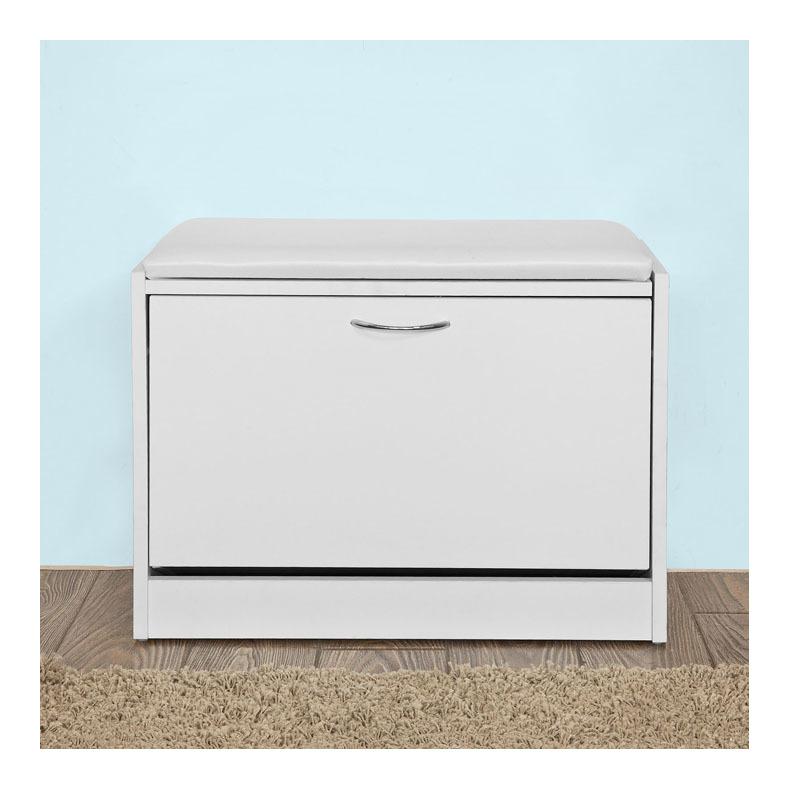 Banc De Rangement Avec Coussin Rembourre Et 2 Cubes Meuble D Entree Commode A Chaussure Banquette Confortable Sobuy Fsr23 K Wn Comparer Les Prix De Banc De Rangement Avec Coussin Rembourre Et 2 Cubes Meuble