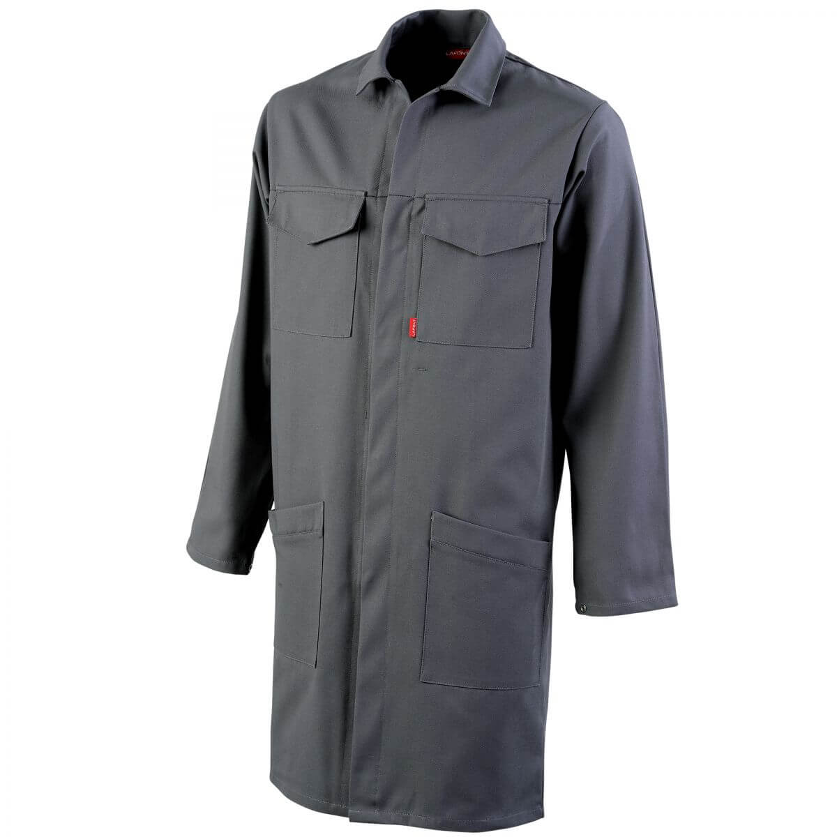 BLOUSE DE TRAVAIL GRIS MULTIPOCHES POUR HOMME