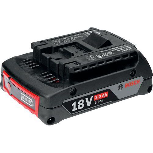 BOSCH 1 BATTERIE COULISSANTE 18 V LIGHT DUTY (LD), 2,0 AH, LI-ION, GBA M-B