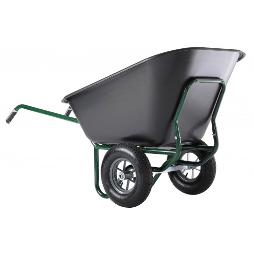 BROUETTE 2 ROUES GONFLÉES 300 L CAISSE NOIRE EXPERT TWIN HAEMMERLIN