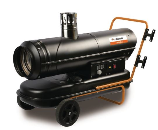 Canon à chaleur diesel à combustion indirecte - Unicraft DHG 30 K - 6531030 - 30 kW - Réservoir 50 L_0