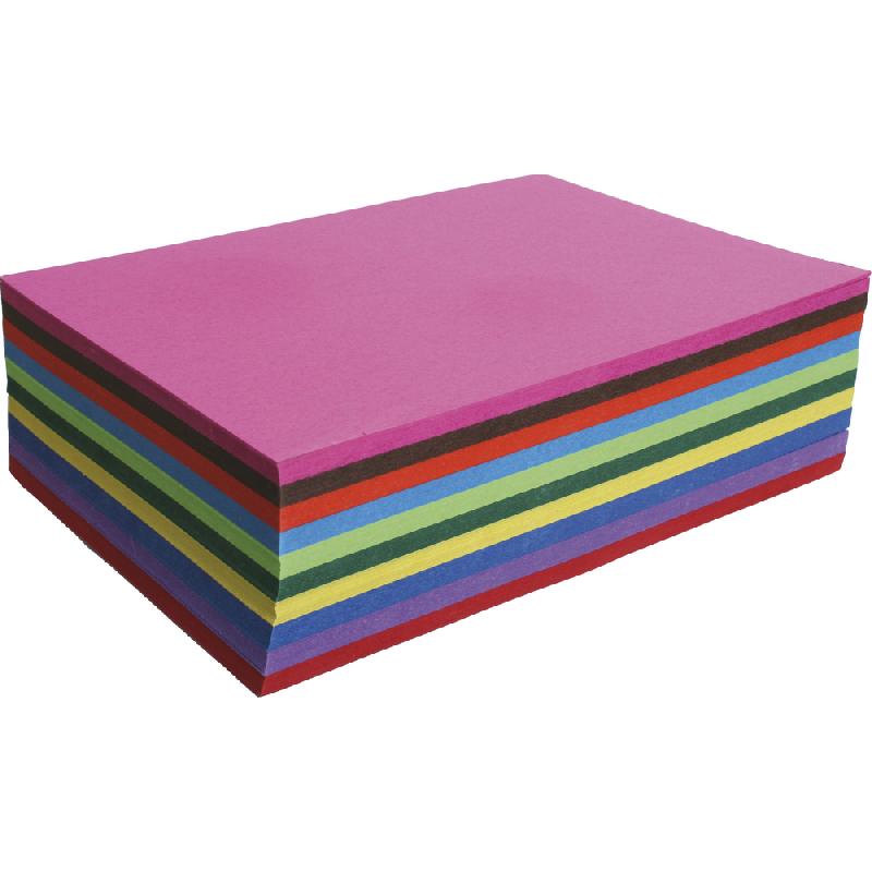 CARTA, PAQUET DE 500 FEUILLES 120G/M² AU FORMAT 21X29,7CM - ASSORTIS