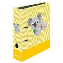 CLASSEUR À MOTIF MAX.FILE 'CUTE ANIMALS ZEBRA', A4 - LOT DE 5