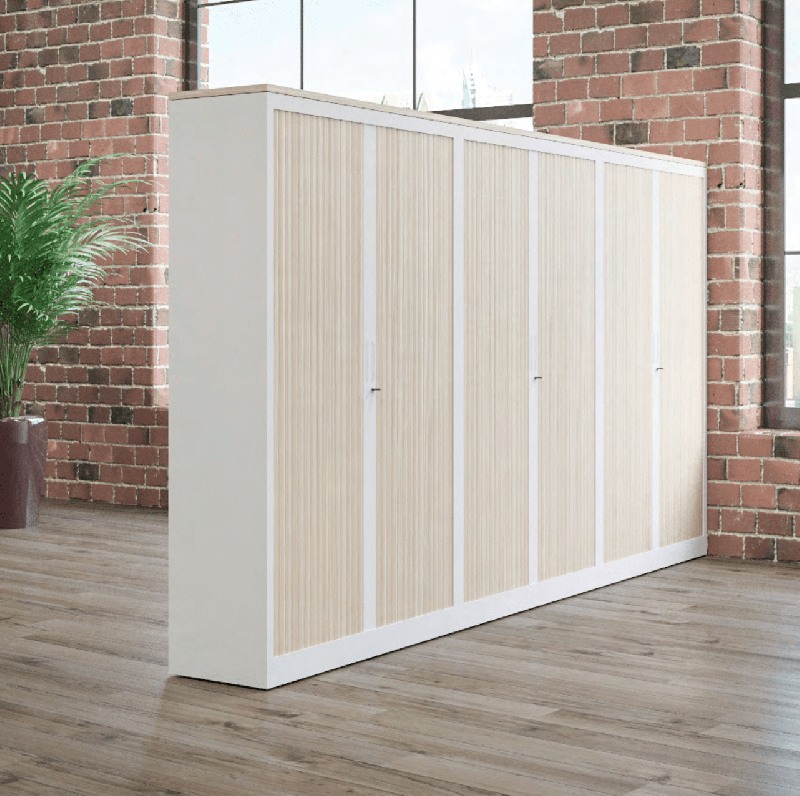 Armoire à rideau monobloc Classif - Rangements métal Buronomic - robuste et fonctionnelle pour espaces de travail_0