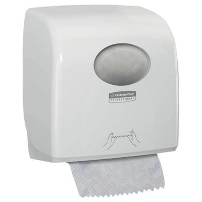 Distributeur essuie-mains en rouleaux Aquarius Slimroll blanc_0