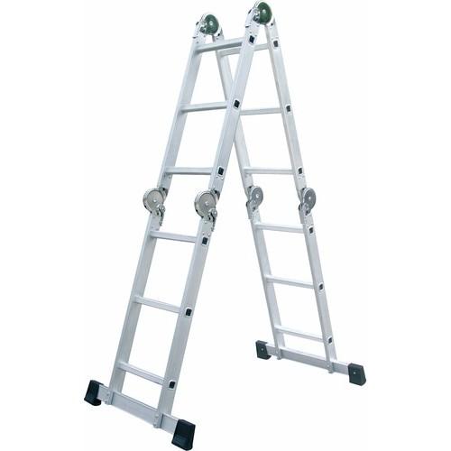 ÉCHELLE PLIANTE ARTICULÉE ALUMINIUM 3,5M TUBESCA