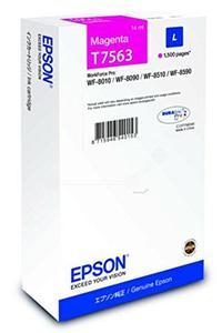 Epson cartouche jet d'encre magenta l (1 500 p) wf-8xxx (t7563) - c13t756340_0