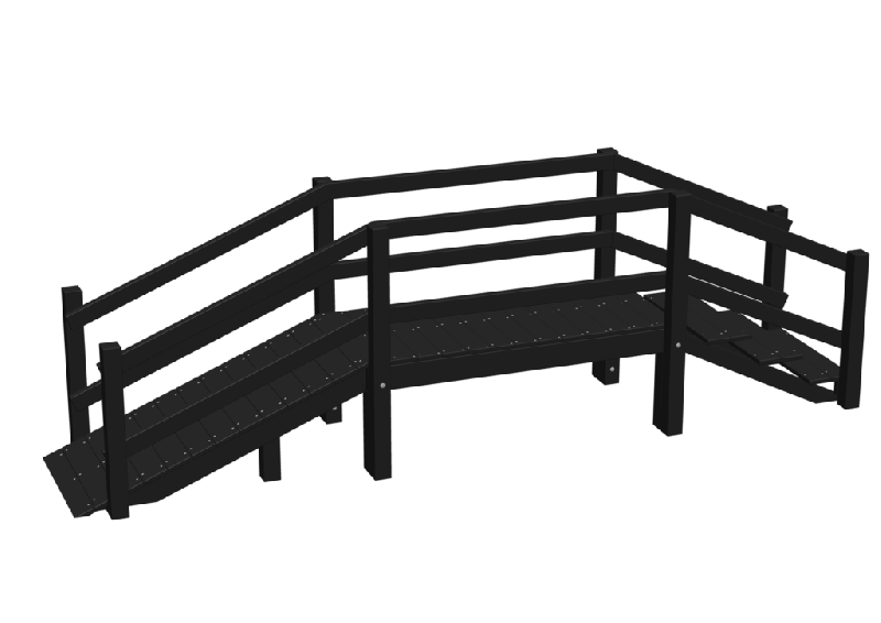 Escalier avec plateforme - Fabricant français Espace Renard - Réf : 86VTPR - Matériaux durables et garanties longues_0